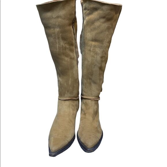 Vintage Rare Nando Muzi Leather Boots - Picture 7 of 15